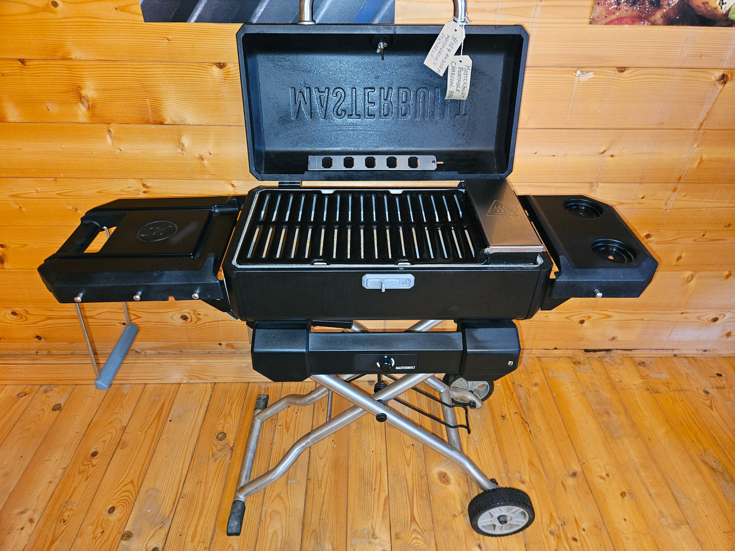 #167 Ex-Display Masterbuilt Portable Charcoal BBQ with Cart