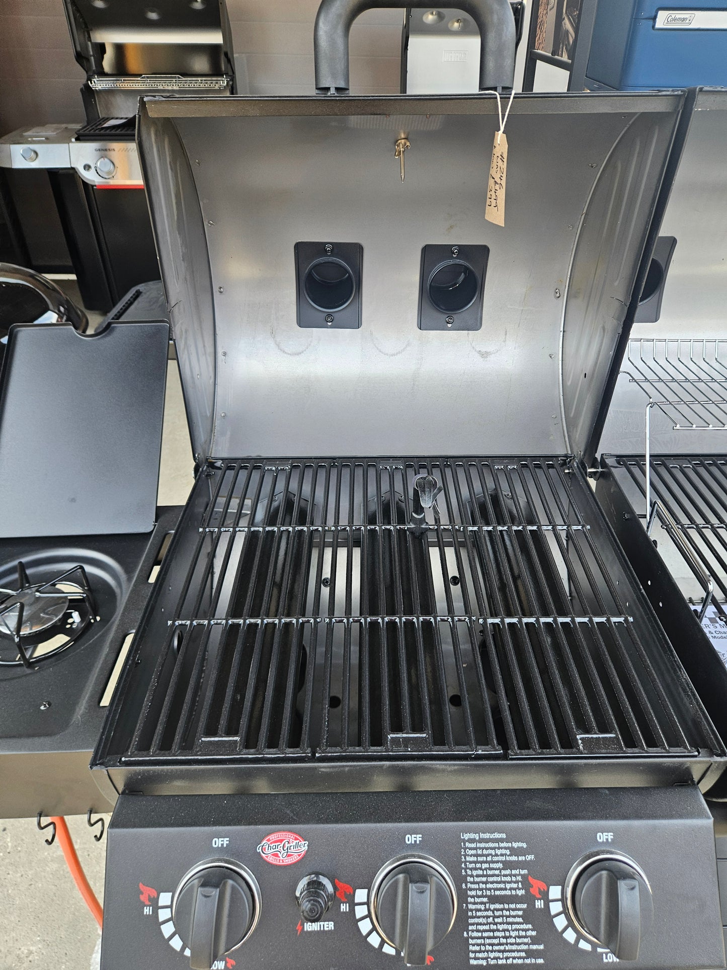 #246 - EX-Display (SOLD AS SEEN) Char-Griller Duo Gas and Charcoal BBQ 