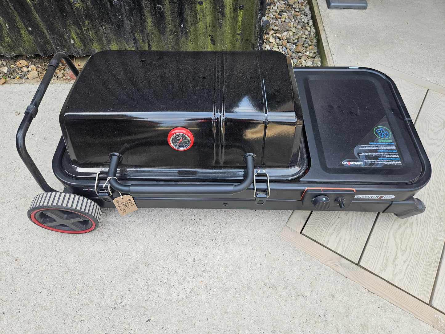 #245 EX-Display (SOLD AS SEEN)Grillstream Portable Smashgrill Go