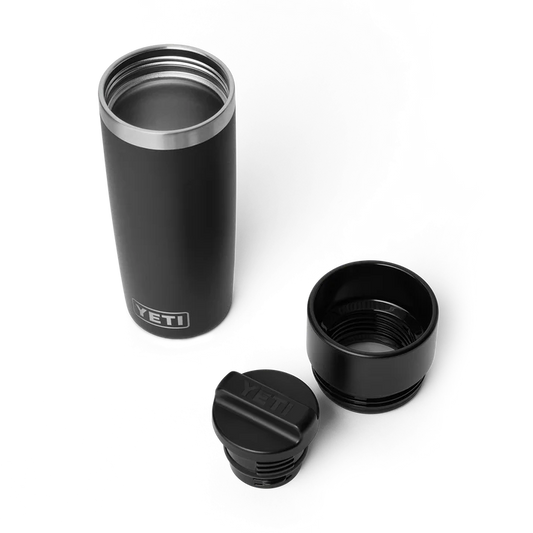 Black 16oz Travel Bottle with Commuter Cap