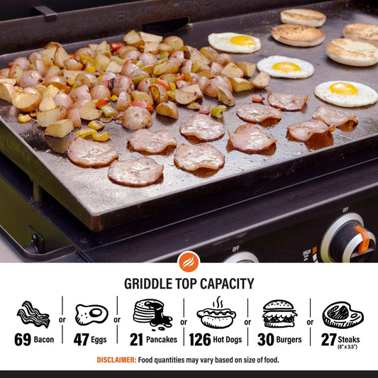 Blackstone 4 Burner 36" Griddle Cooking Station with Hard Cover