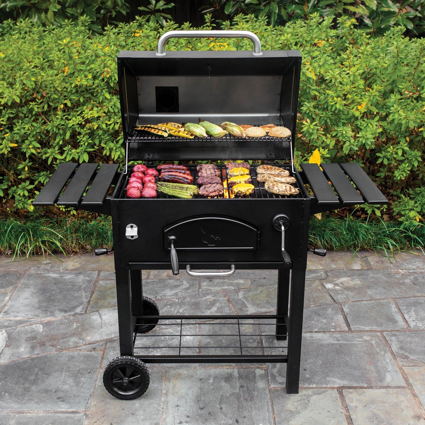 Char-Griller 30" Traditional Charcoal BBQ E2197