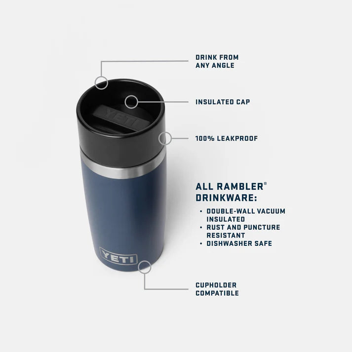 Rambler 12oz Travel Bottle with Commuter Cap - Black