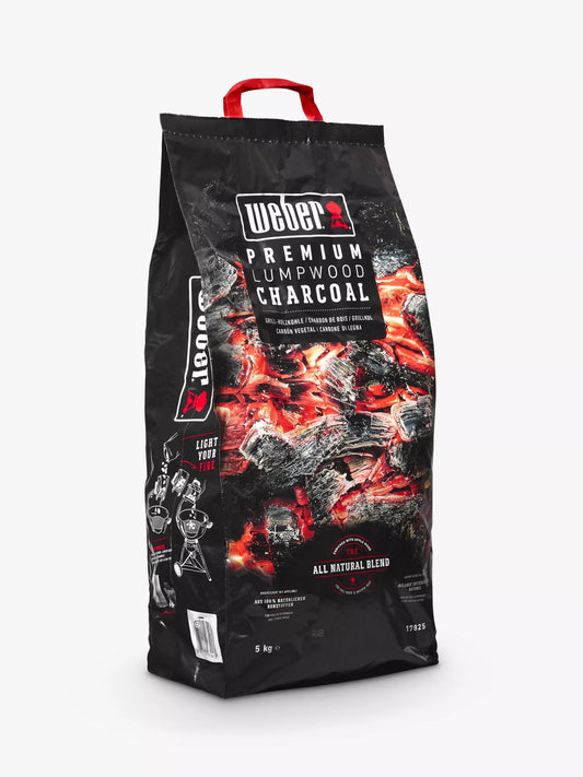 5kg Weber Lumpwood Charcoal