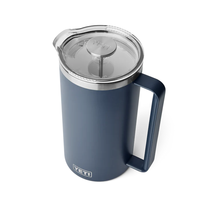 Yeti French Press With Lid - Navy