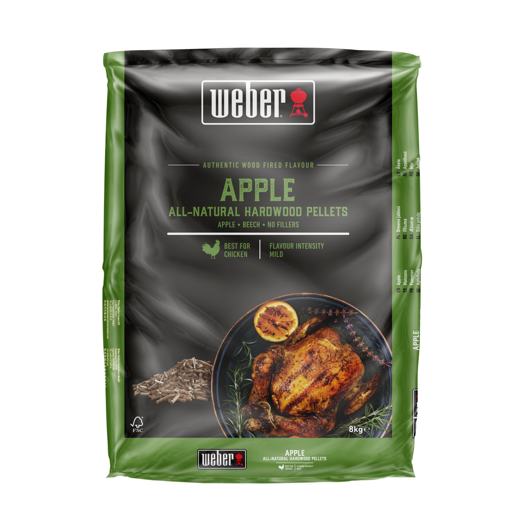 Weber Apple Pellets 8kg | BBQ Land