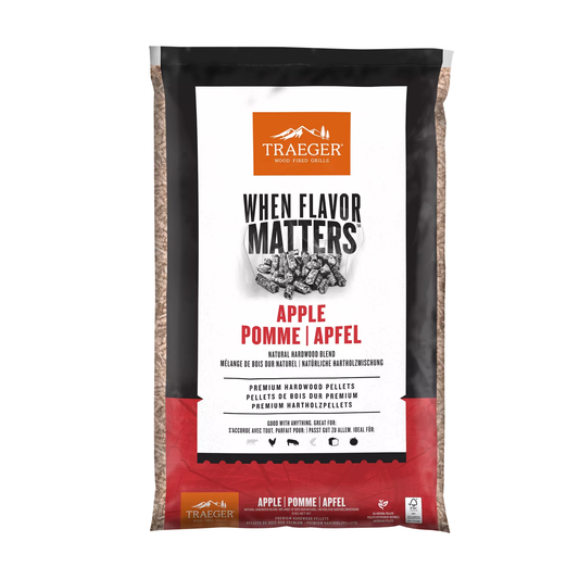 Traeger 9kg Apple Wood Pellets FSC