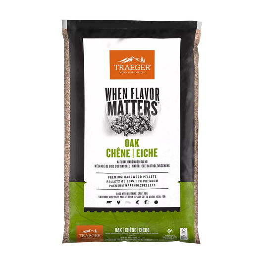 Traeger 9kg Oak Wood Pellets