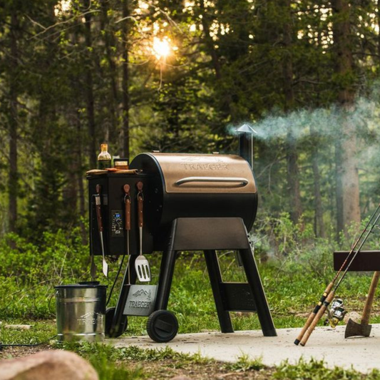 Traeger Pro Series 22 Blue Pellet Grill