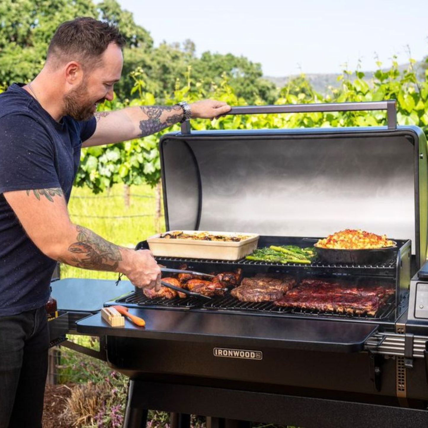 Traeger Ironwood XL Wood Pellet BBQ Smoker Grill