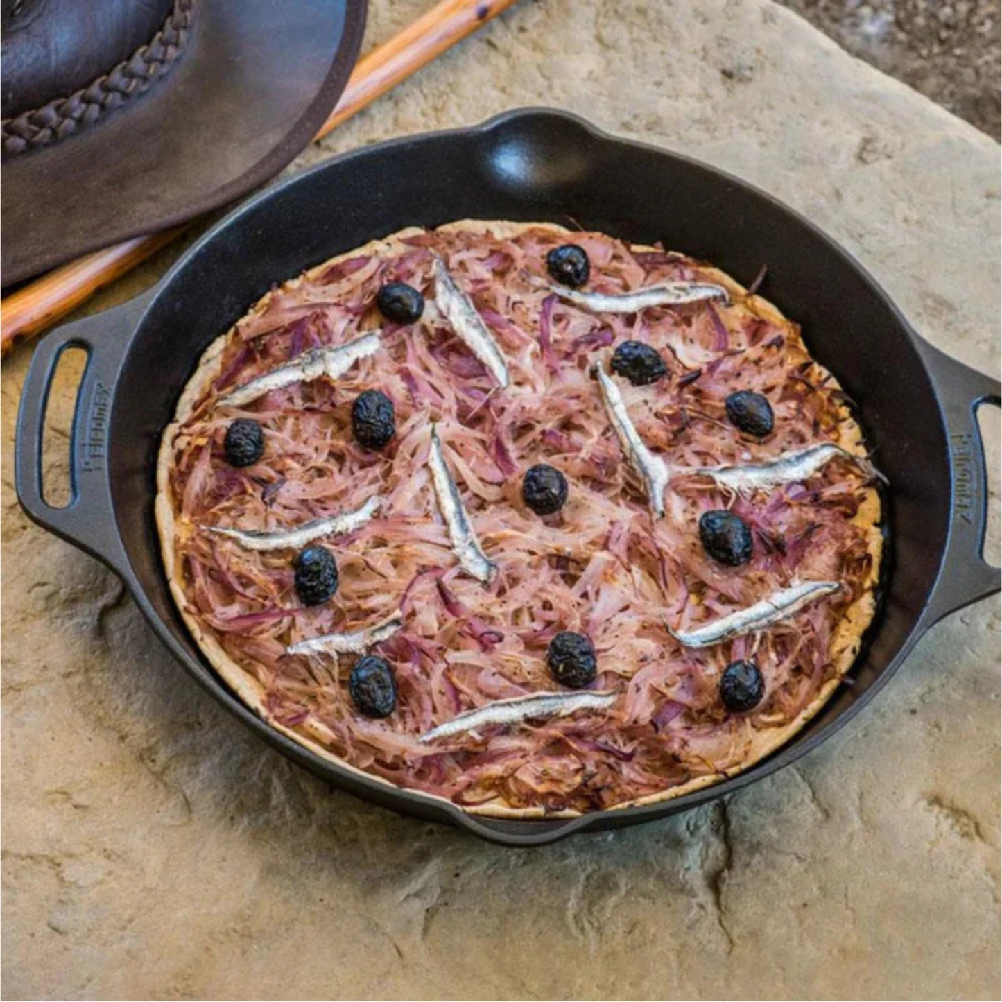 Petromax 20cm Cast Iron Skillet with Two Handles FP20H-T