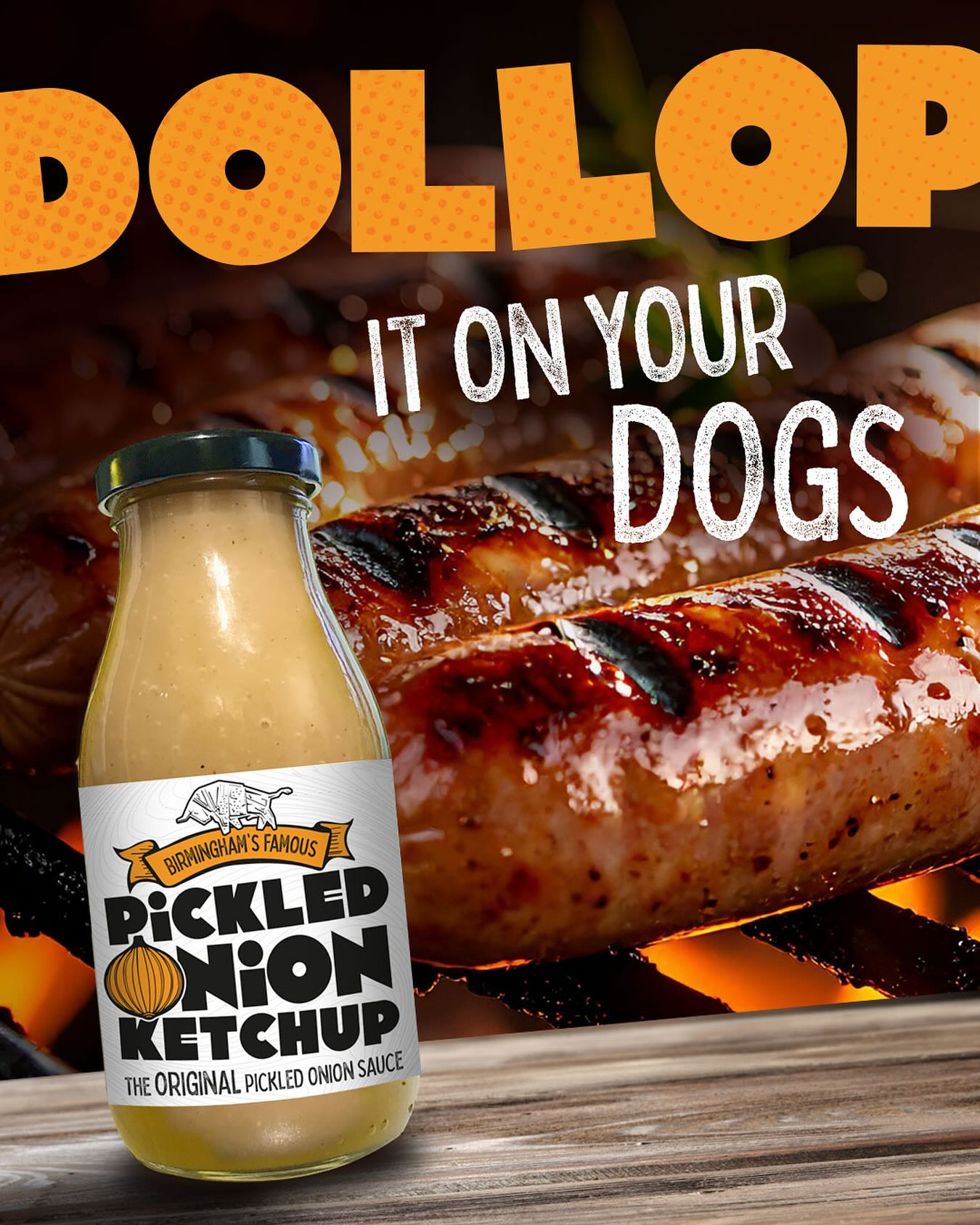 Pickled Onion Ketchup 270g