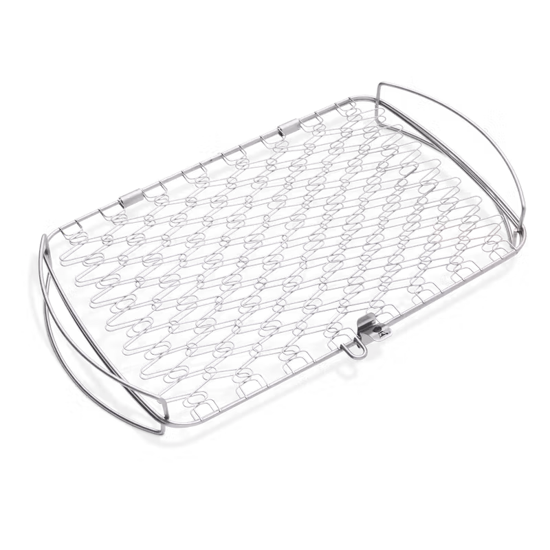 Large Flexible Grilling Basket,Stainless Steel, Weber 6471