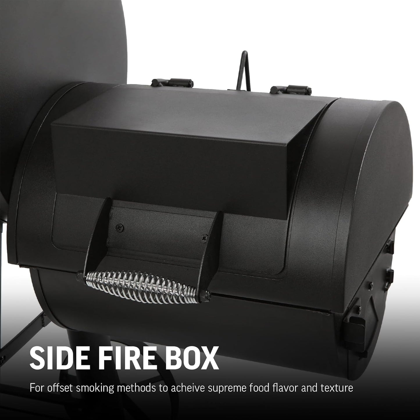 Char-Griller Competition Pro 17" Offset Smoker BBQ