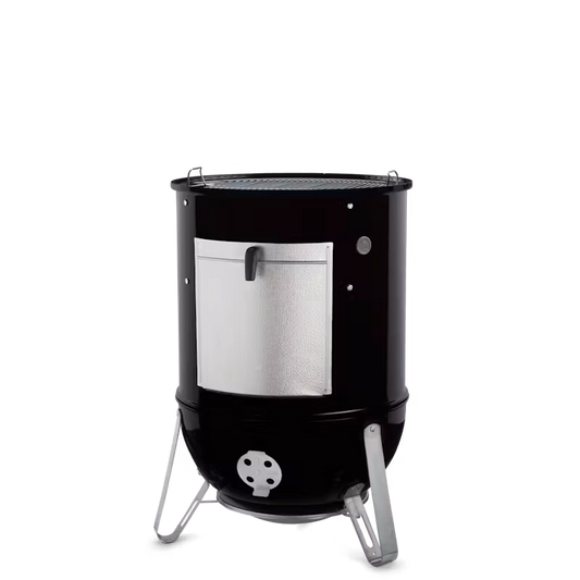 Weber Smokey Mountain 57cm BBQ Cooker Smoker with Cover