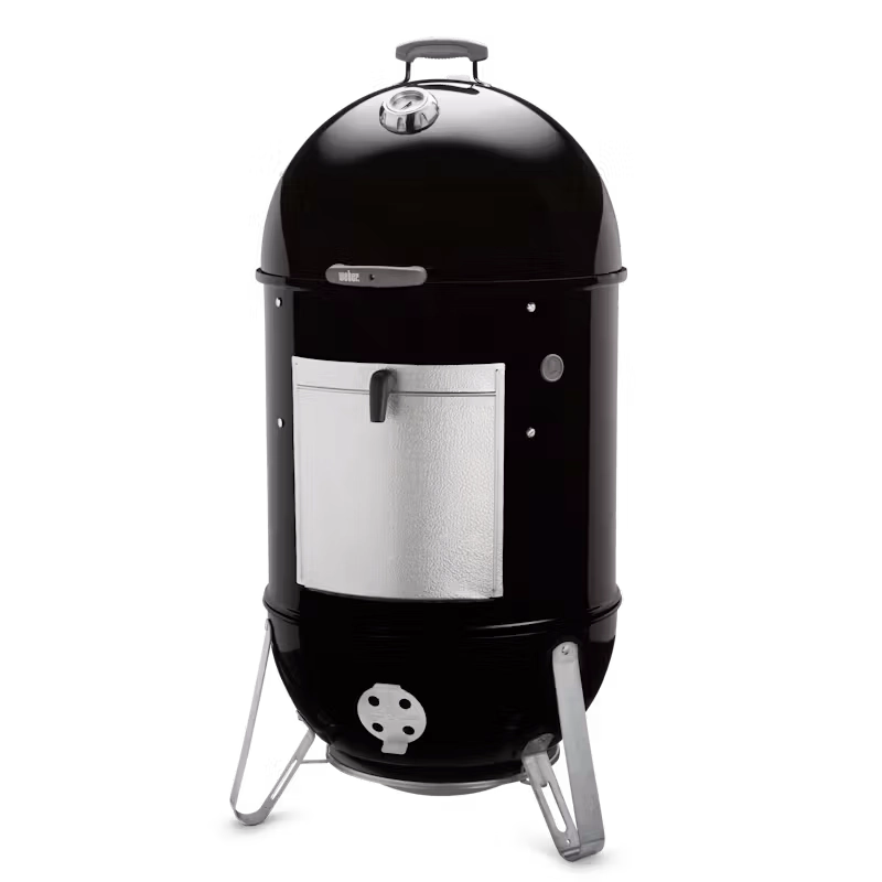 Weber Smokey Mountain 57cm BBQ Cooker Smoker with Cover