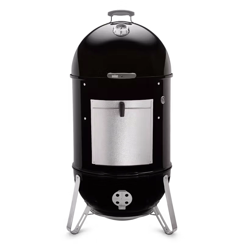 Weber Smokey Mountain 57cm BBQ Cooker Smoker with Cover