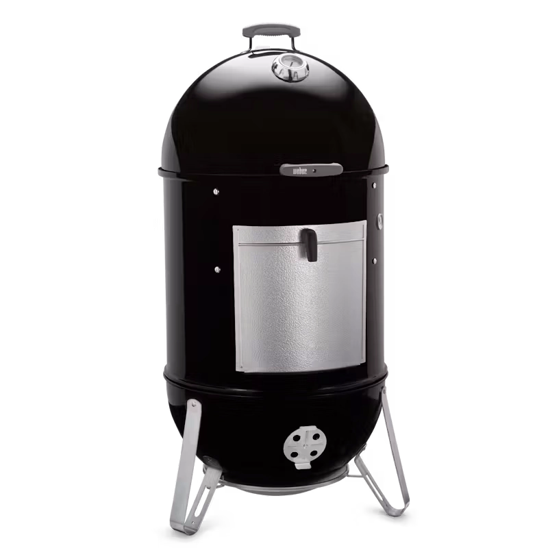 Weber Smokey Mountain 57cm BBQ Cooker Smoker with Cover