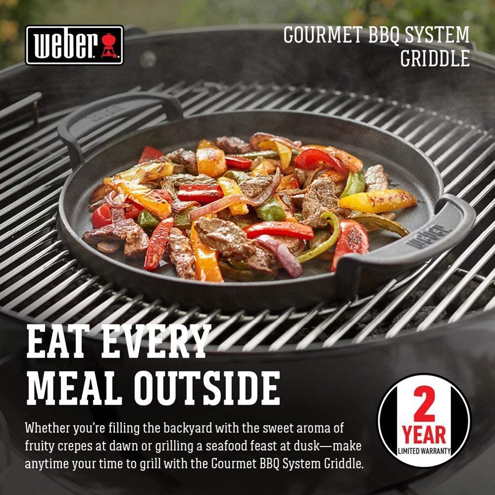 Weber GBS Cast Iron Griddle Plancha