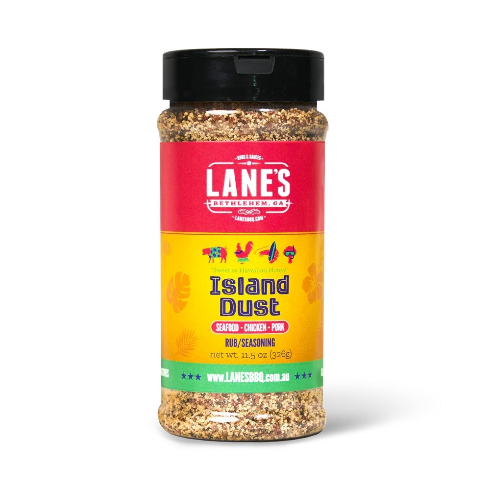 Lanes BBQ Island Dust (formerly Kapalua) Rub 326g