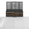 Flamery Large Asado BBQ with 50/50 Split Grill