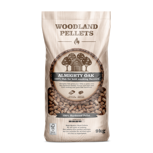 Almighty Oak Wood Pellets 9KG