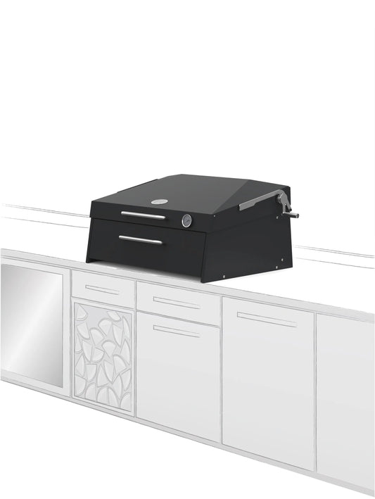Flamery Small Asado BBQ with 50/50 Split Grill