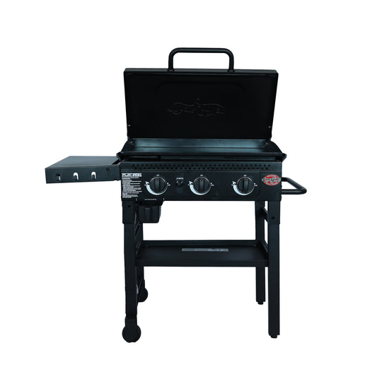 Char-Griller 3 Burner Flat Iron Gas Griddle Plancha BBQ