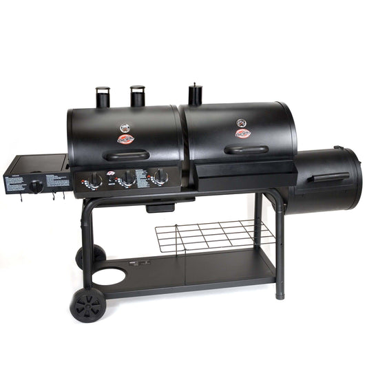 Char-Griller Duo Gas and Charcoal Smoker BBQ