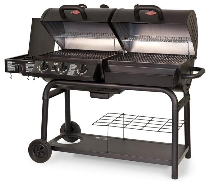 Char-Griller Duo Gas and Charcoal Smoker BBQ