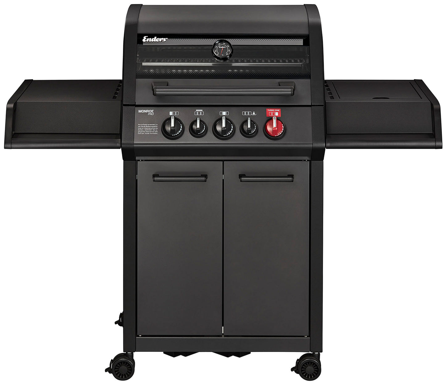 Enders Monroe Pro 3 SIK Turbo Shadow 3 Burner Gas BBQ