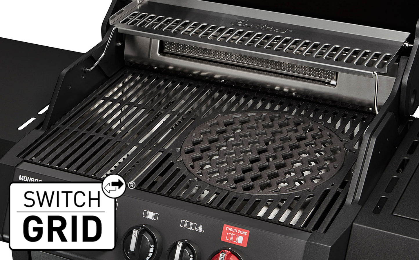 Enders Monroe Pro 3 SIK Turbo Shadow 3 Burner Gas BBQ