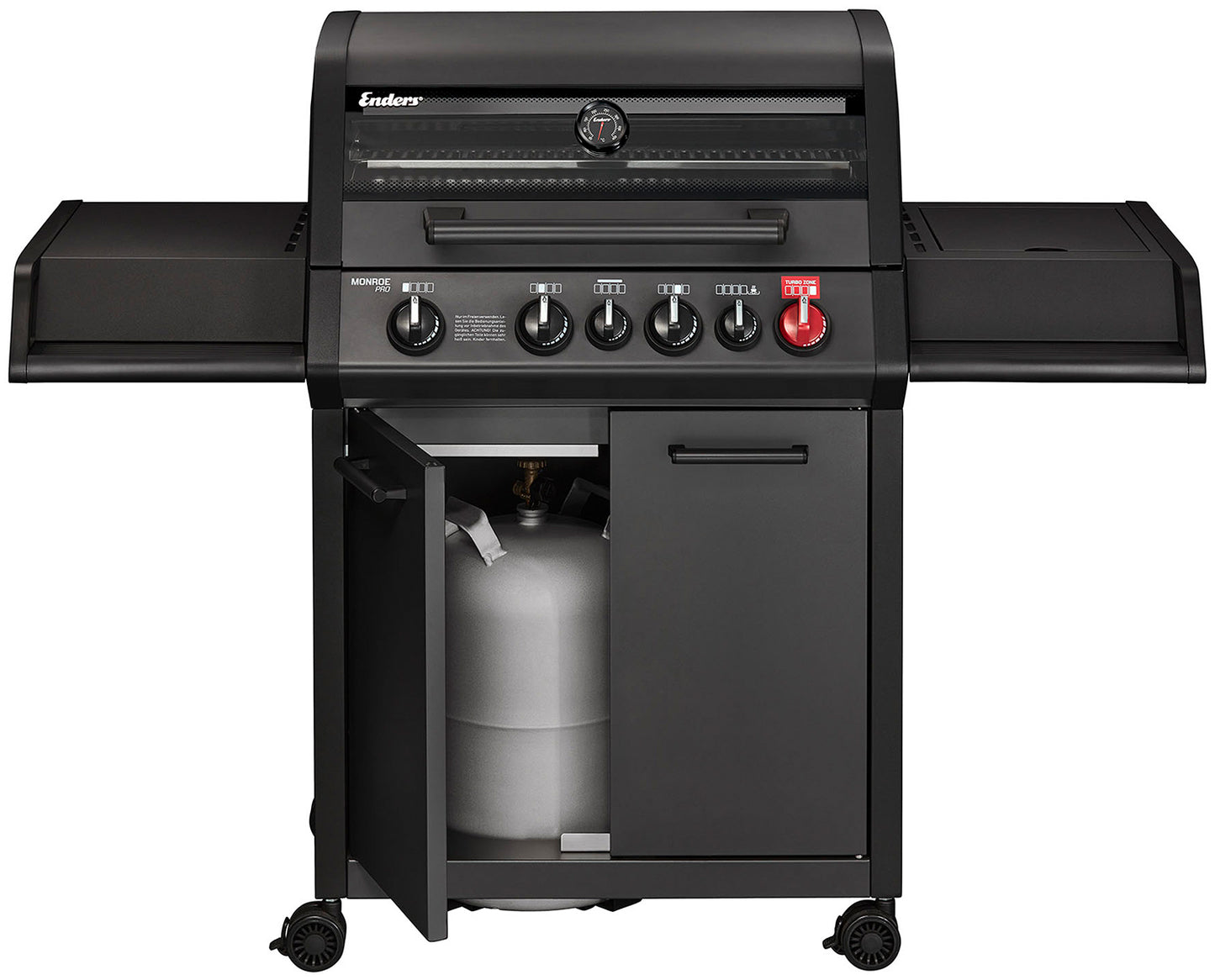 Enders Monroe Pro 4 SIK Turbo Shadow 4 Burner Gas Barbecue