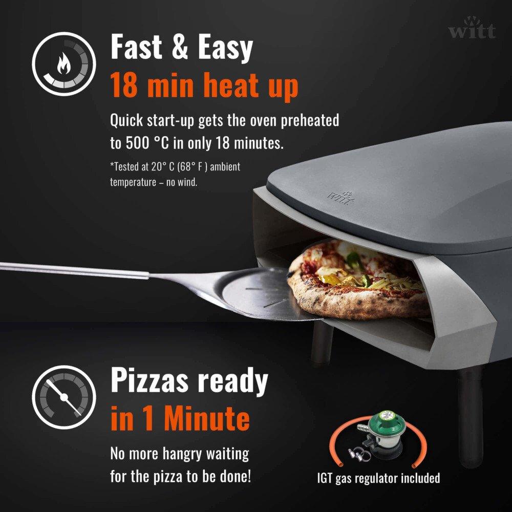 Witt Etna Fermo 16" Gas Pizza Oven