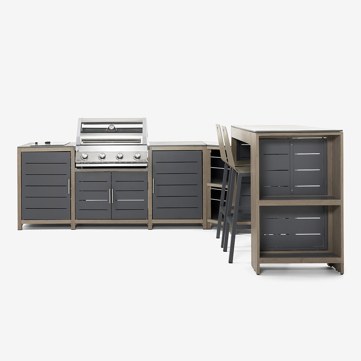 Grillstream Sanctuary Birch 6 Burner Deluxe Outdoor Kitchen