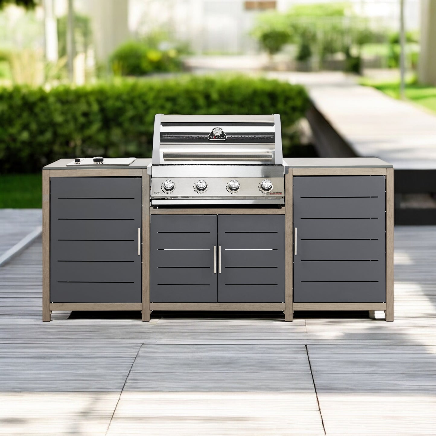 Grillstream Sanctuary Birch 4 Burner Deluxe Outdoor Kitchen