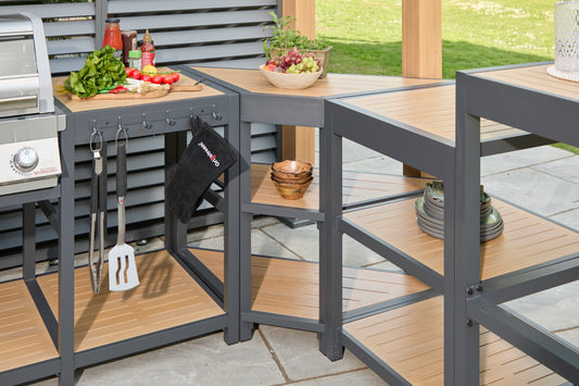 Sanctuary Oak Angled Corner Unit