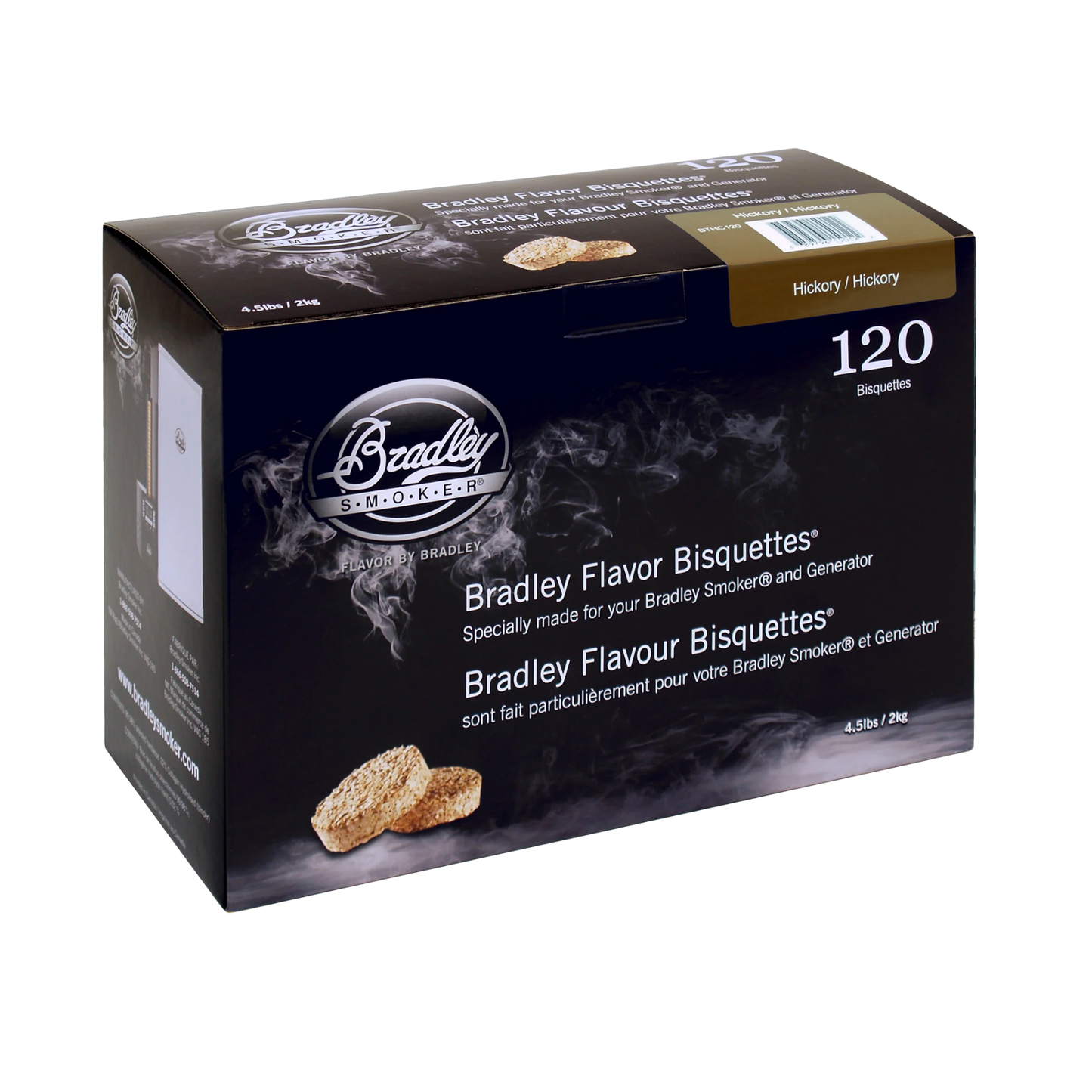 Bradley Smoker Hickory Bisquettes x 120