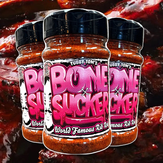 Bone Sucker - Intergalactic BBQ Rib Rub Seasoning (255g Shaker) by Tubby Toms