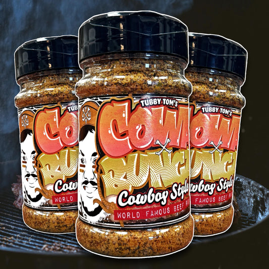 Cowabunga - Mustard x Umami Beef Seasoning (190g Shaker) by Tubby Toms