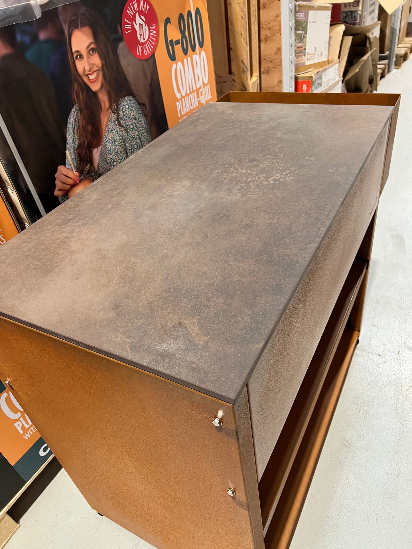Barbecook Corten Ceramic Buddy Worktop