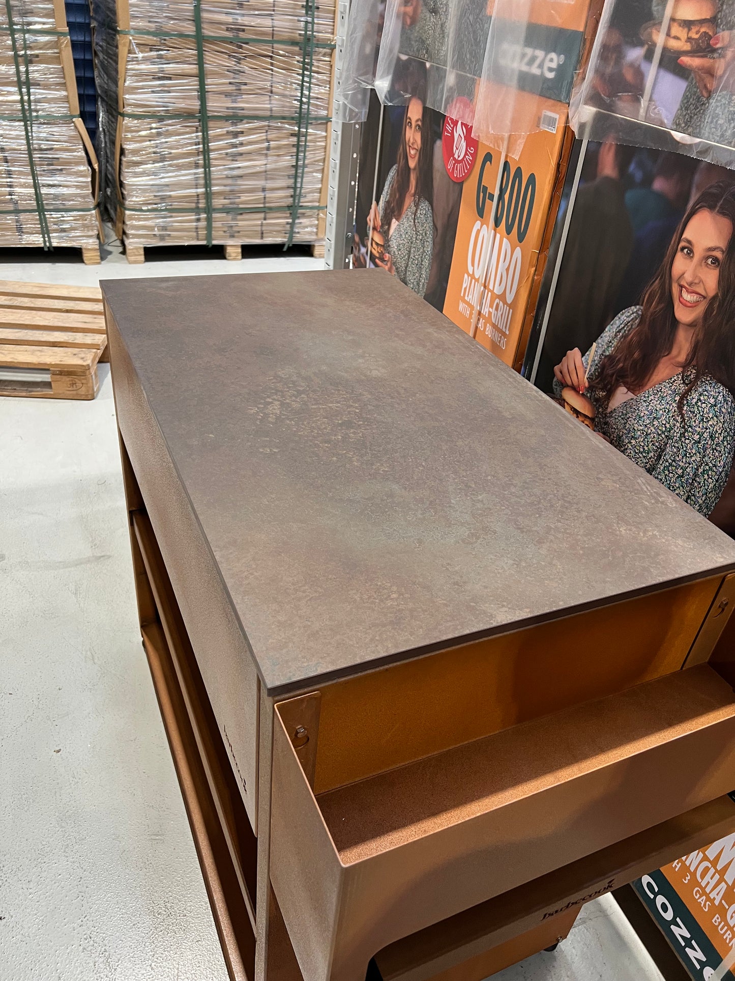 Barbecook Corten Ceramic Buddy Worktop