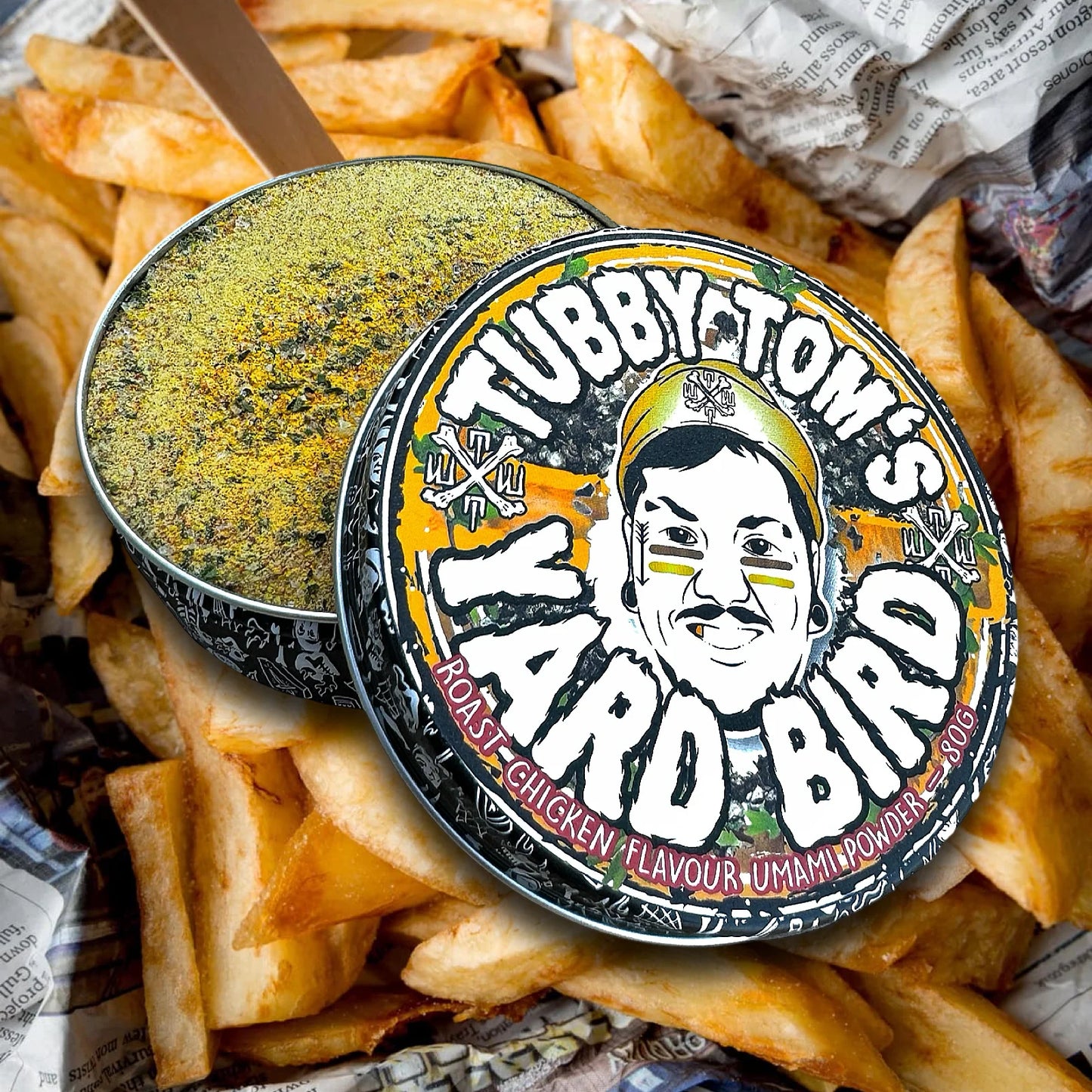 Yard Bird - Extra Tasty 'Chicken' Flava (210g Shaker) by Tubby Toms