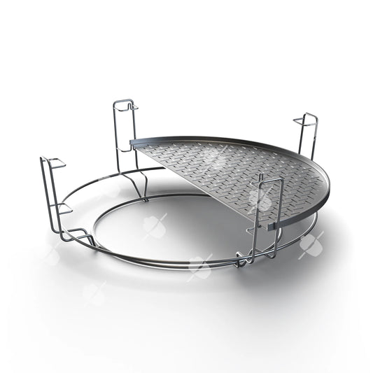 Half Moon Fish & Vegetable Grate for V2 Kama Gear Kamado