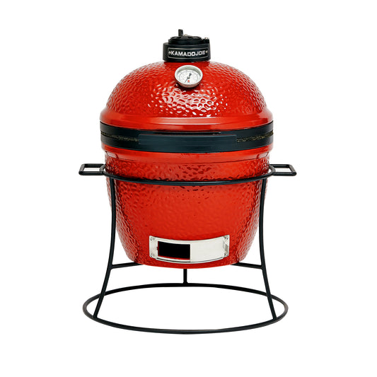 Kamado Joe Junior Celebration Pack with Wheeled Cart, Sear Grate and Cover