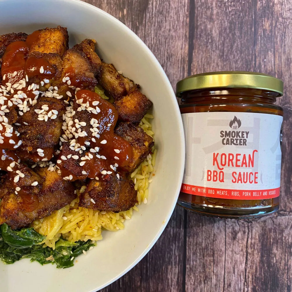 Korean Style Barbecue Rub and Sauce Tube by The Smokey Carter