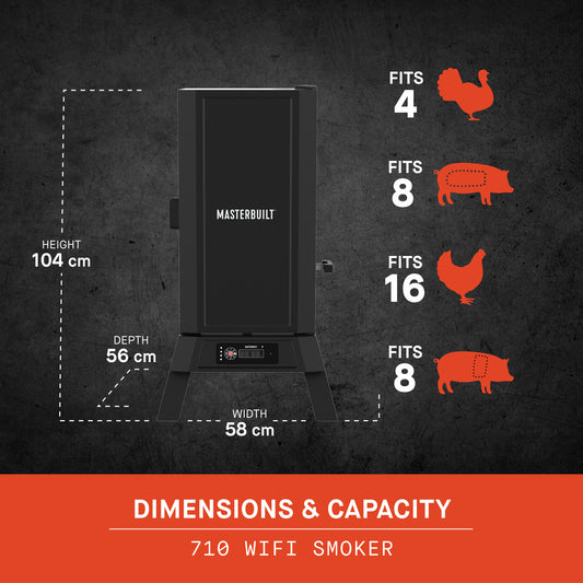 Masterbuilt 710 WiFi Digital Electric Smoker