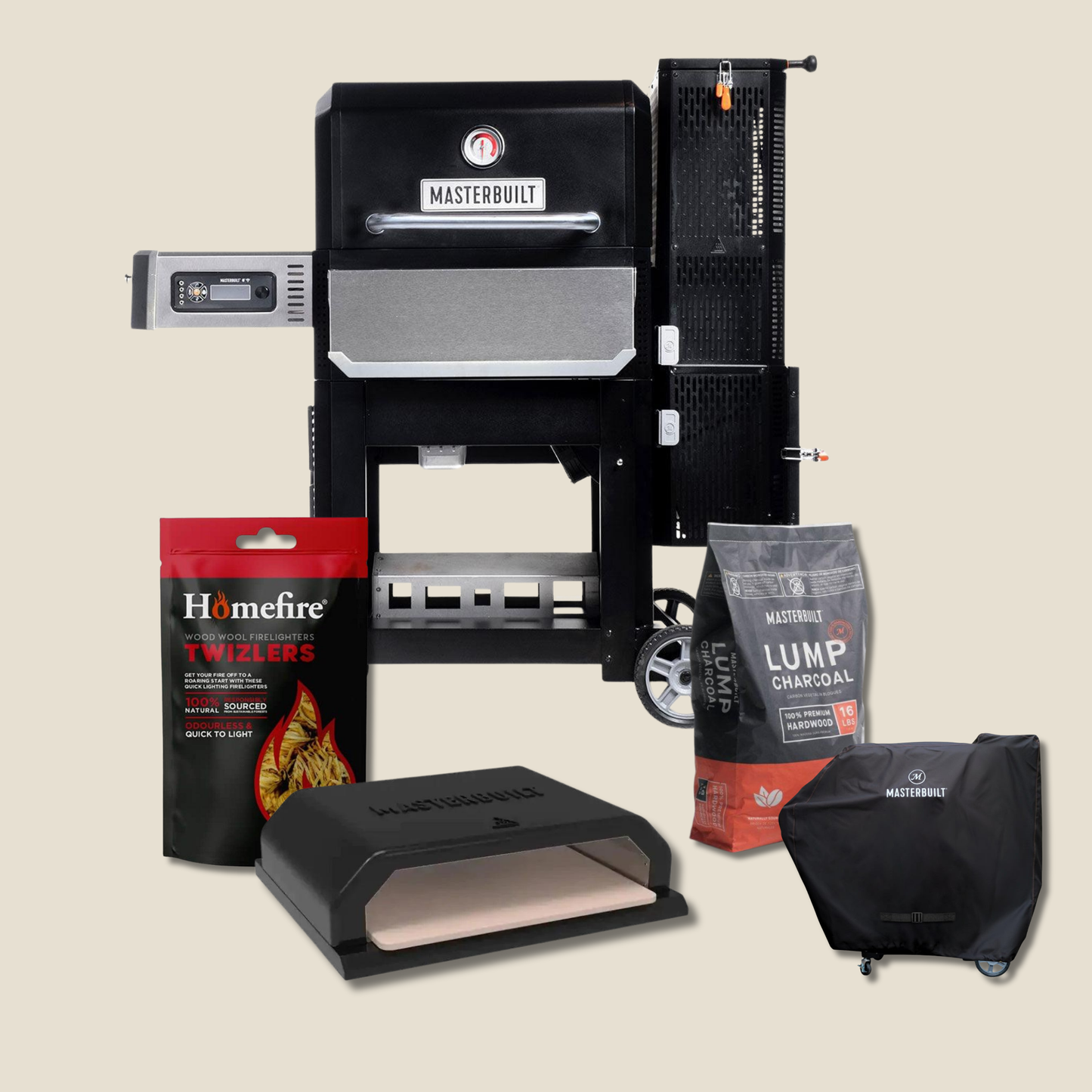Masterbuilt 800 BBQ with Pizza Pack