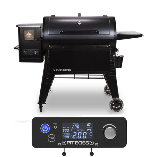 Pit Boss Navigator 1150 Pellet BBQ Grill + WiFi Adaptor Upgrade