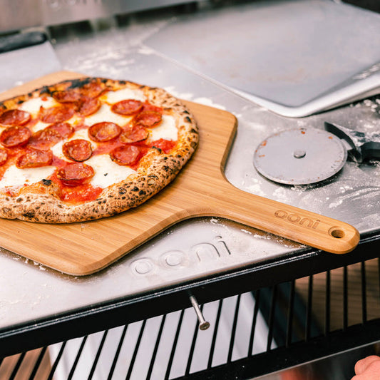 Ooni Wooden Pizza Peel and Serving Board